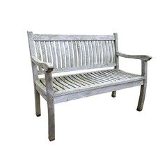 Antique garden benches reclaimed and salvaged by UKAA