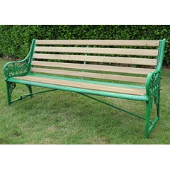 Antique Victorian Coalbrookdale Benches and Antiques For Sale