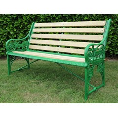 Antique Victorian Coalbrookdale Benches and Antiques For Sale