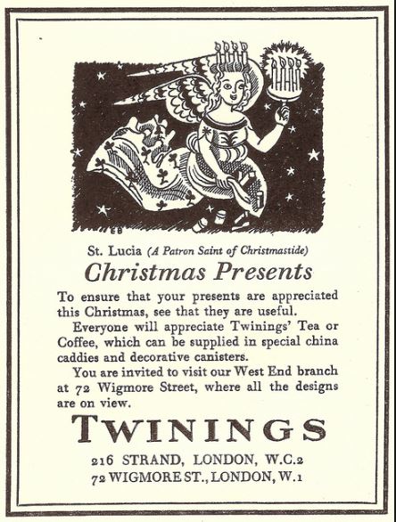 Twinings Advert Created By Edward Bawden